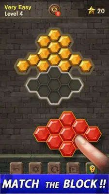 Hexa Block Quest android App screenshot 3